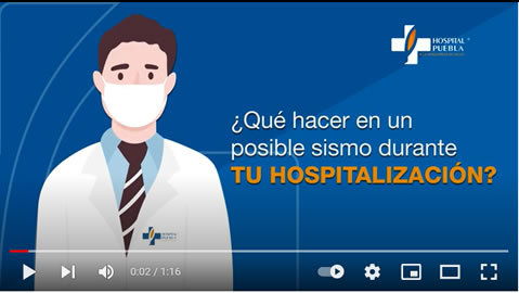 ¿Sismo durante TU HOSPITALIZACION?