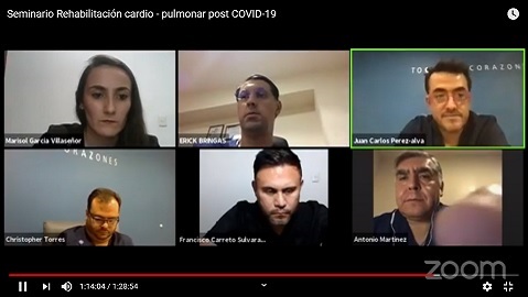 Seminario Rehabilitación Pulmonar Post COVID19